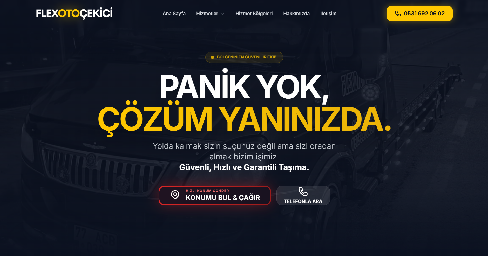 Flex Oto Çekici Dijital Dönüşüm Projesi