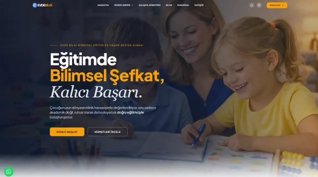 Evde Bilgi Bireysel Eğitim ve Yaşam Desteği Ajansı
