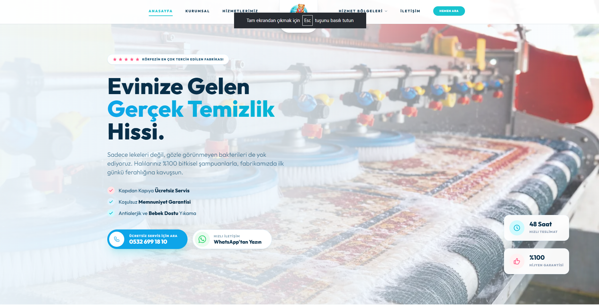 Yumoş Halı Yıkama Edremit